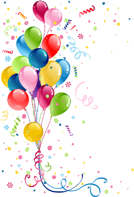 Lovely Clipart Of Balloons And Streamers The Gallery - Party Cartoons Clip Art (400x400)