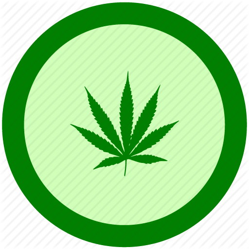 Cannabis Leaf Png For Kids - Marijuana Leaf Pink (512x512)