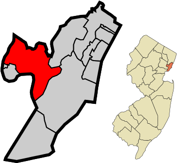 Location Of Kearny Within Hudson County And The State - New Jersey (440x440)