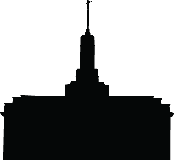 Lds Clipart Salt Lake Temple Clip Art - Temple Silhouette Clip Art (701x642)