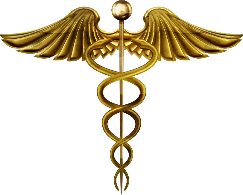 Staff Of Hermes Caduceus As A Symbol Of Medicine Caduceus - Hermes Symbol (812x652)
