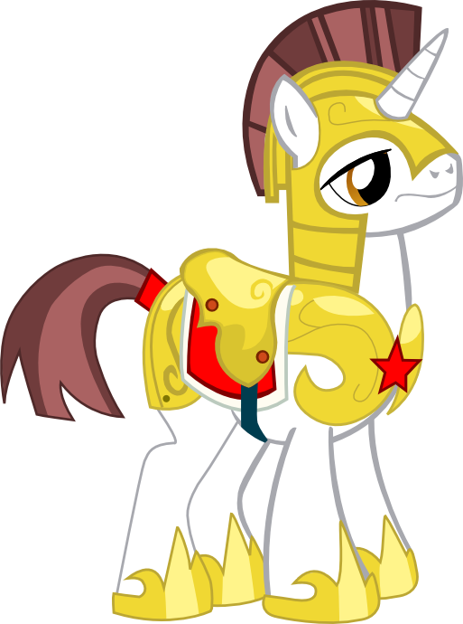Unicorn Royal Guard Captain By A01421 - Mlp Unicorn Royal Guard (513x690)