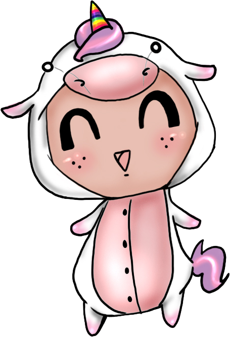 Unicorn Alone Httr Nlkl5 By Ayumiyuu - Cartoon (455x666)