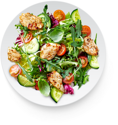 True Restaurant Dining - Thai Grilled Chicken Salad (422x402)
