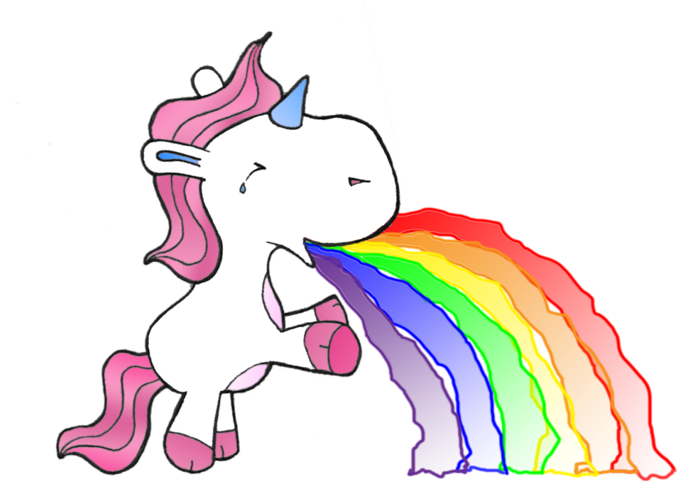 Cartoon Unicorn Quotes Tumblr Image - Cartoon Unicorn Png (1024x768)