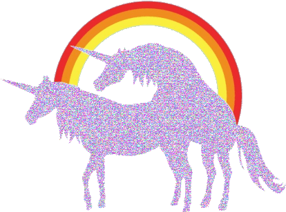 Unicorn Farting Rainbows Gif Download - Unicorn (551x329)