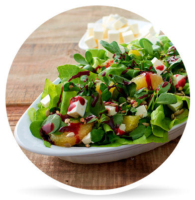 Ensalada De Quelites Con Queso Panela Nochebuena Y - Spinach Salad (425x425)