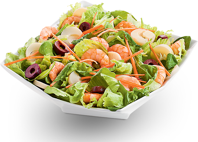 Salada Com Camarão - Salada Cib Camarão China In Box (801x468)