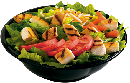 Tendergrill Chicken Garden Salad - Burger King Salads (460x413)