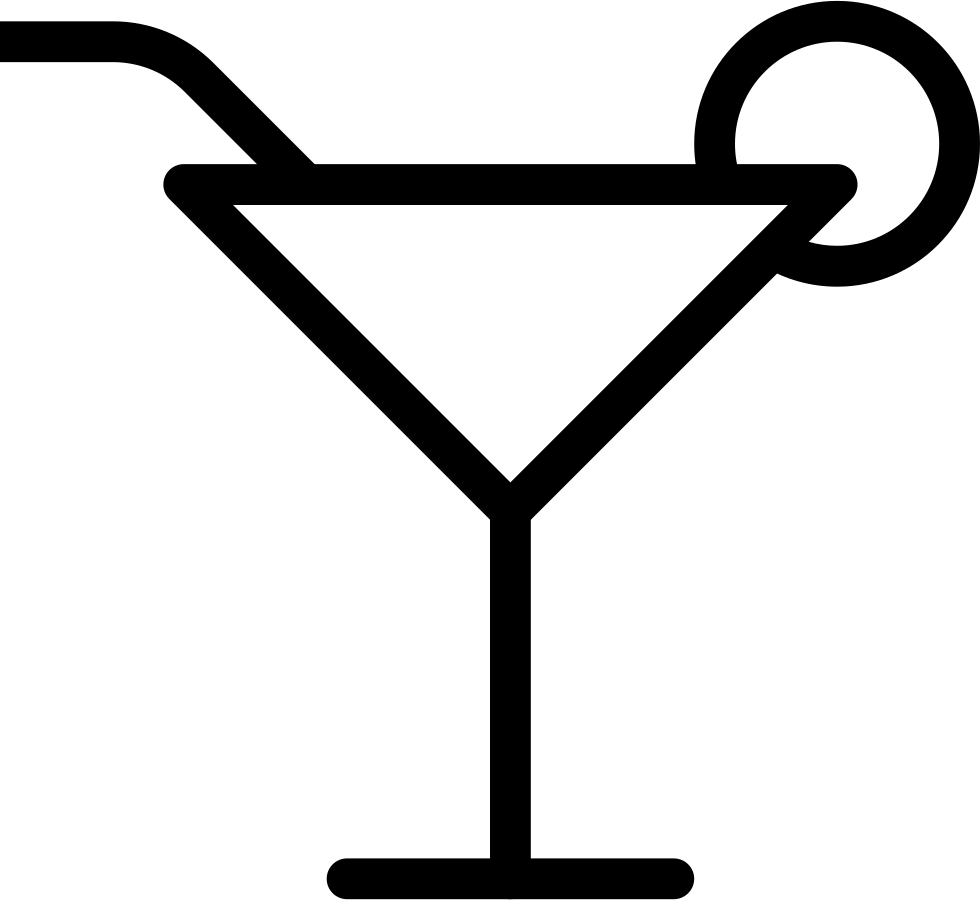 Cocktail Mojito Streamline Comments - Coctel Blanco Y Negro Png (980x900)