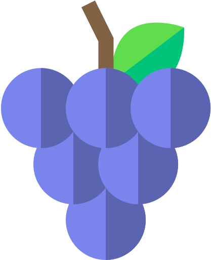 Grape Free Icon - Graphic Design (512x512)