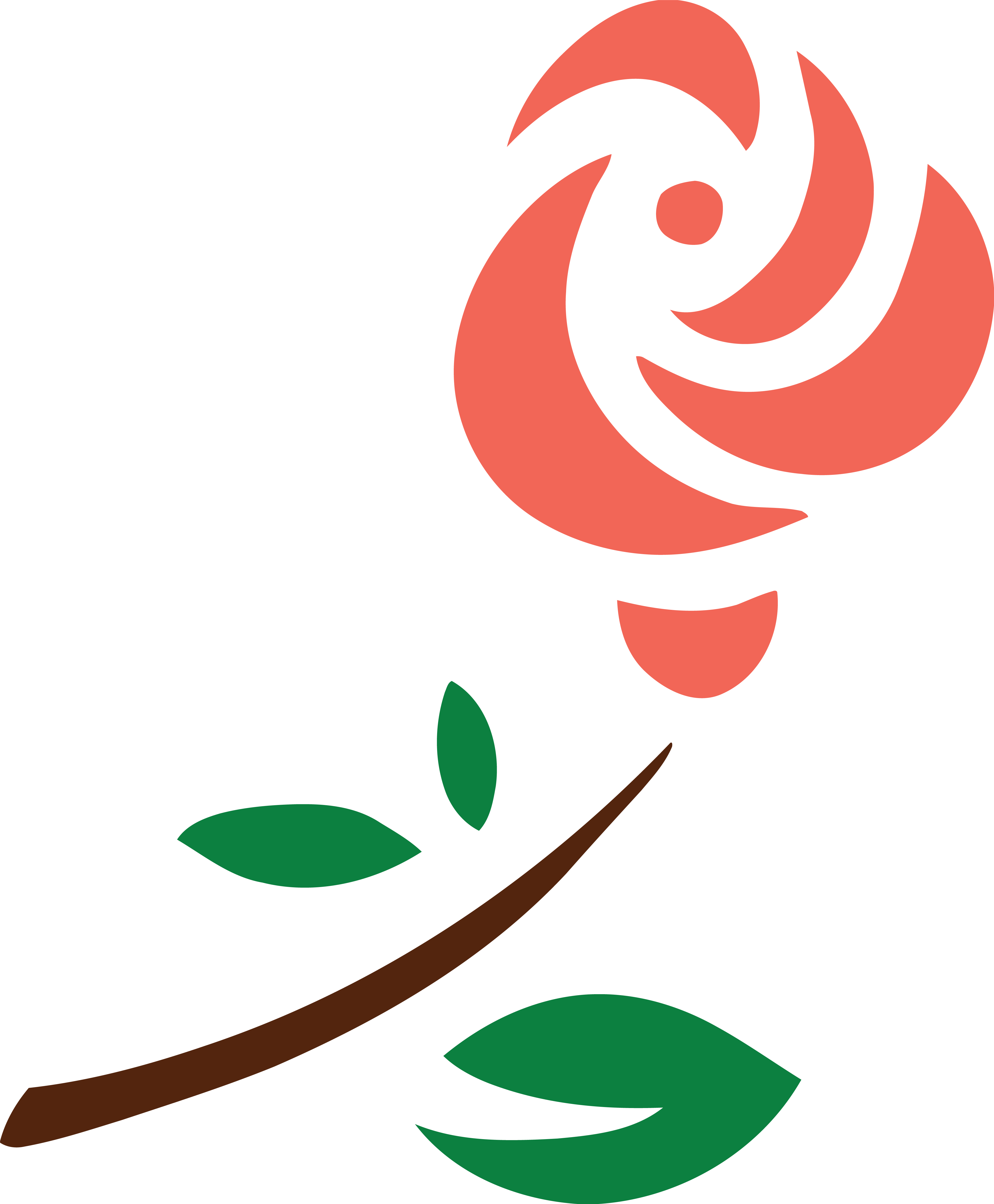 Free Clipart Of A Peach Rose - .png Thank You (4000x4843)