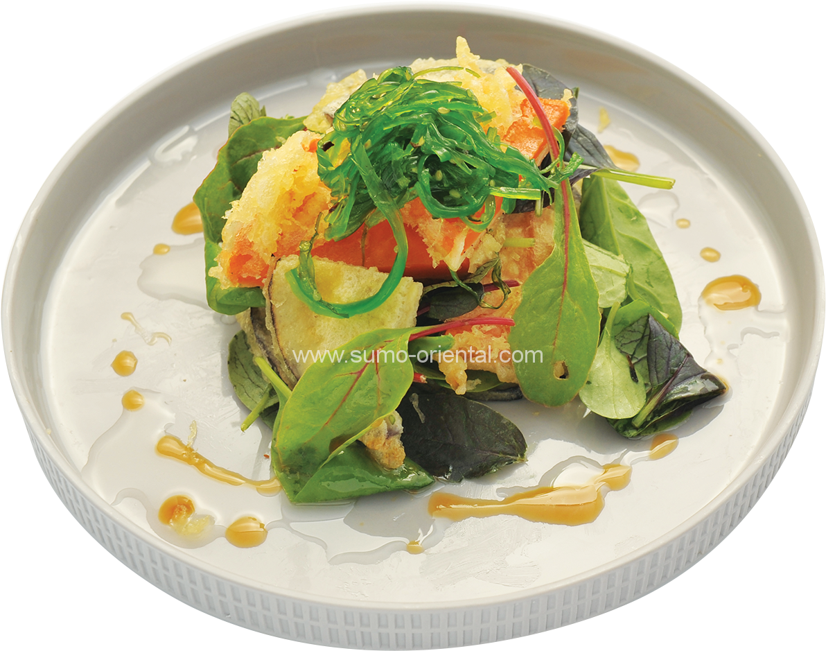 Crispy Sweet Potato Salad - Spinach Salad (1280x1112)