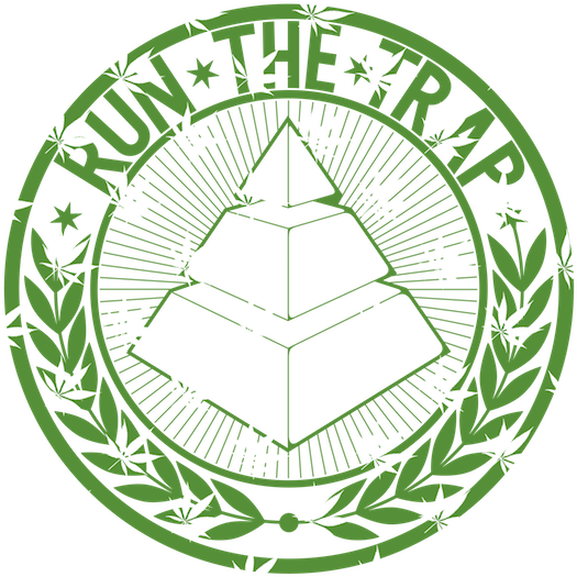 Top 5 Trap Music Tracks Related To Weed - Run The Trap Logo (600x539)