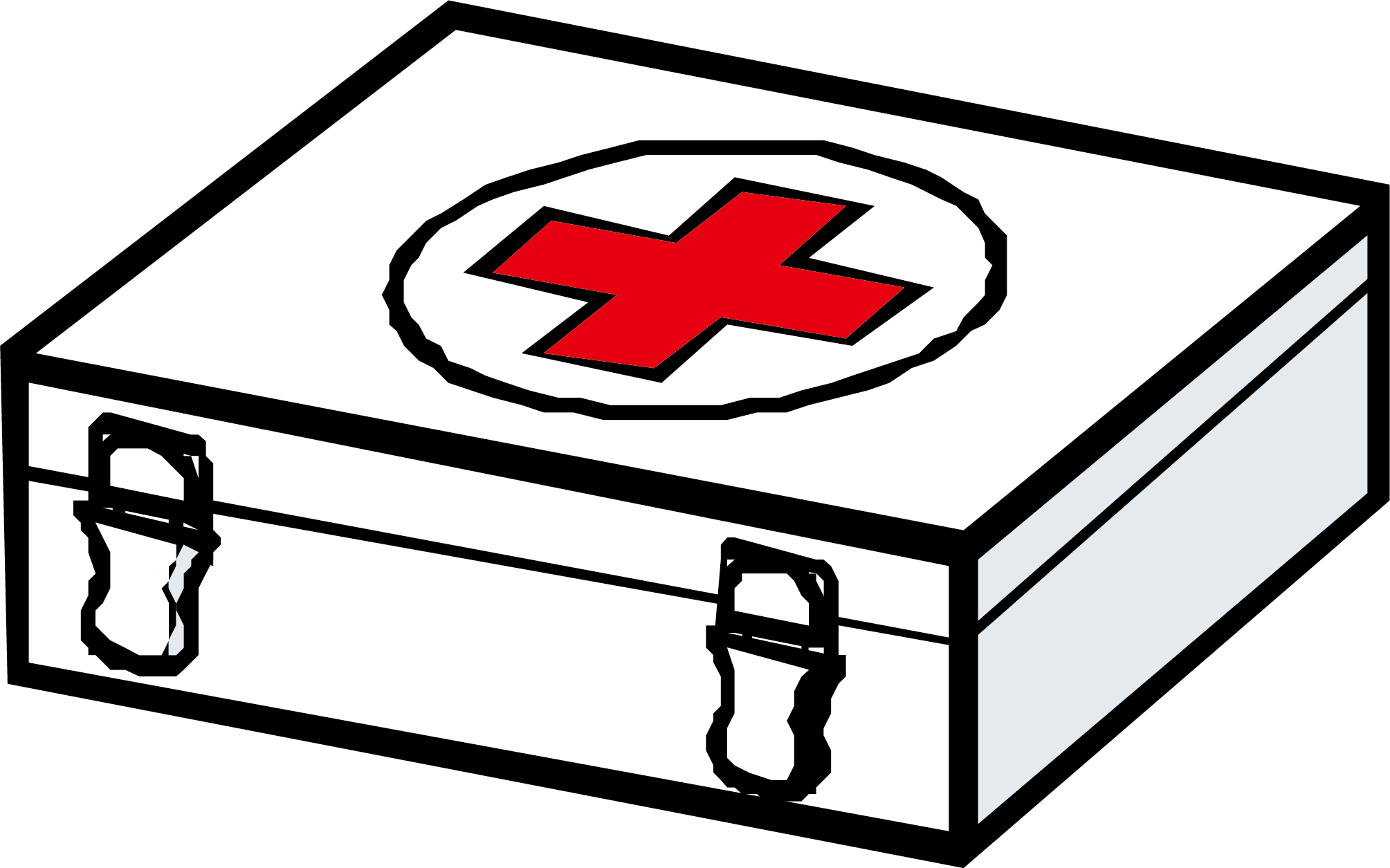 First Aid Kit Health Care Pharmaceutical Drug Medicine - Cartoon First Aid Kit (2009x1255)
