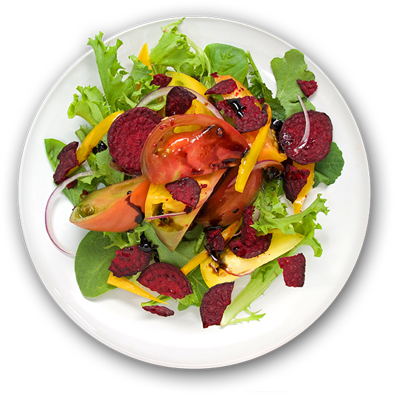 Heirloom Tomato And Beet Salad - Caesar Salad (600x600)