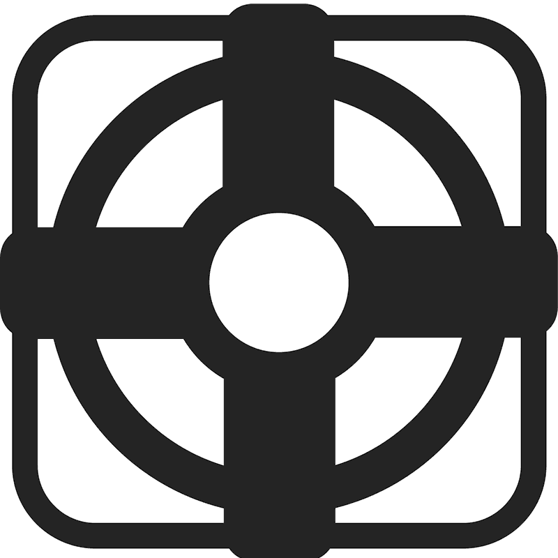 First Aid Life Preserver Stamp - Angel Tube Station (800x800)