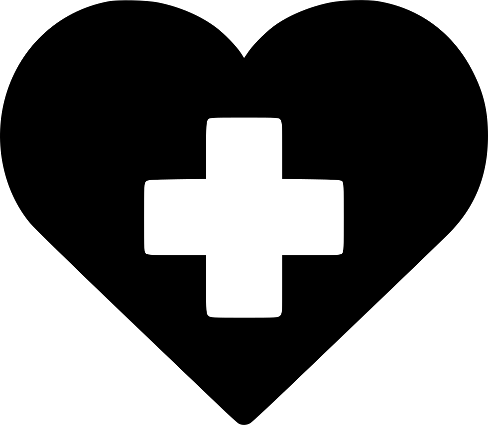 Heart First Aid Plus Comments - Cross (980x854)