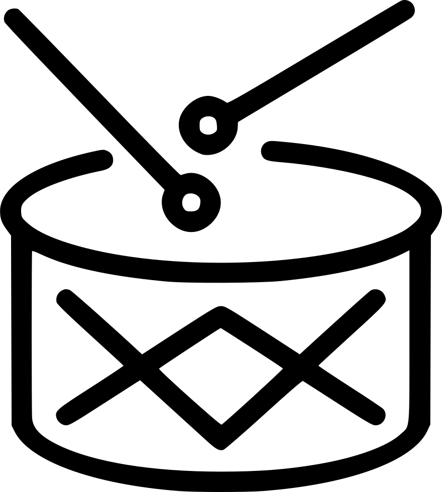 Playing Drums Music Beat Comments - Folding Chair (880x980)