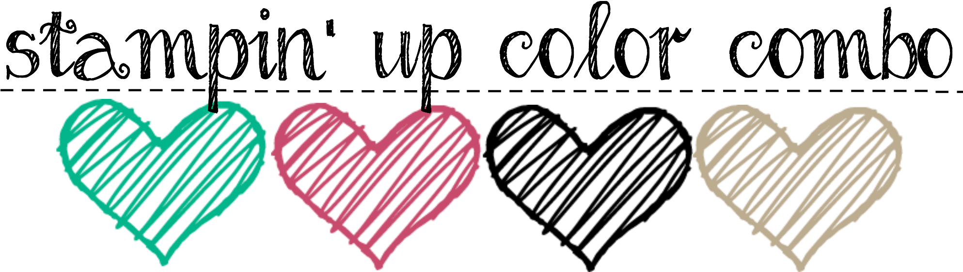 Stampin' Up Color Combo - Heart (2000x604)