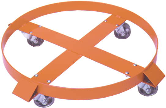 Picture Of Drum Dolly - Wesco 240028 Drum Dolly,1000 Lb.,3-3/4 In. H (550x362)