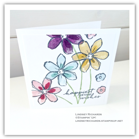 Garden In Bloom Birthday Card - Greeting Card (504x504)