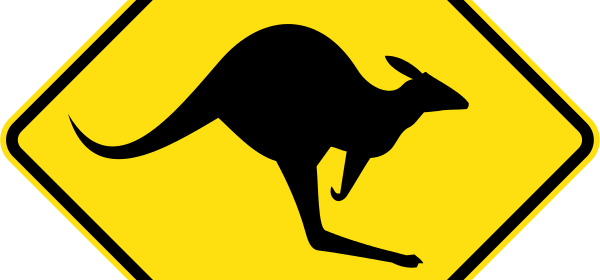More Than 23,900 Kangaroo Carcasses Have Been Processed - Kangaroo Sign (600x280)