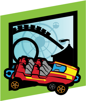 Hot Wheels Clipart Fast Wheel - Hot Wheels Fun Park (406x330)