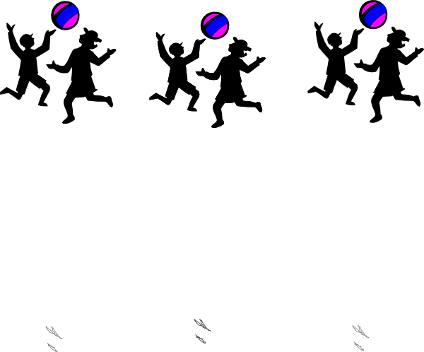 123 Child Clip Art - Kids Playing Clip Art (600x498)