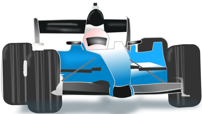Race Car Blue By Netalloy A Blue Race Car Drawing Ayrcz3 - Cartoon Blue Race Car (800x480)