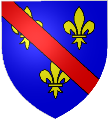 Blason Bourbon Moderne - Blason Bourbon (363x400)