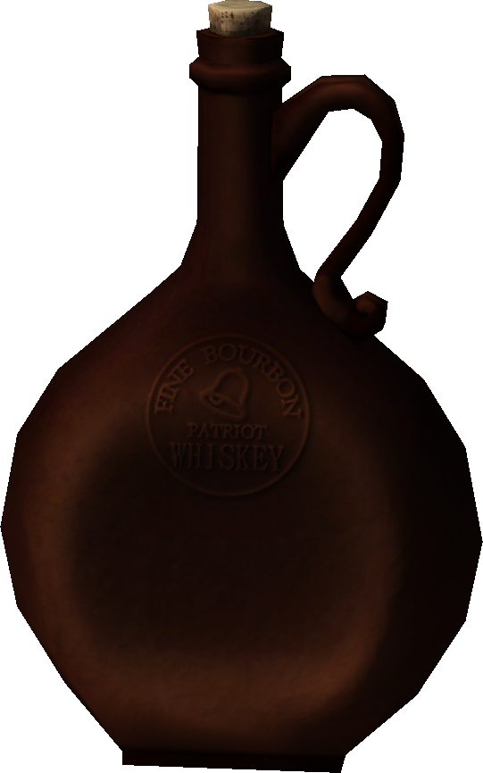 Bioshock Infinite Bourbon - Glass Bottle (541x866)