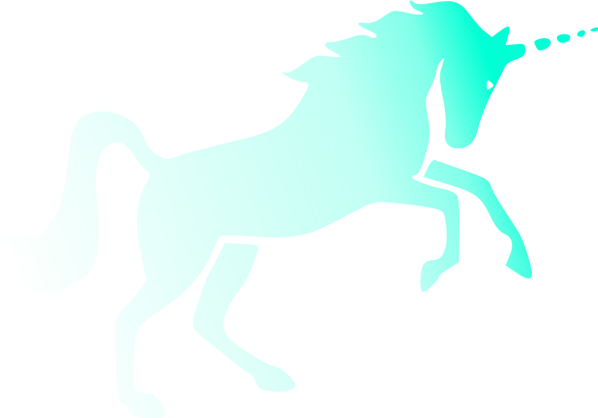 Visible Green Unicorn Dexter - Scalable Vector Graphics (1280x852)