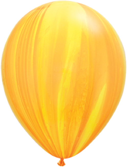 11r Yellow Orange Rainbow Superagate 11r Pose M - Mayflower Balloons 10510 11 Inch Green Agate Latex (650x650)
