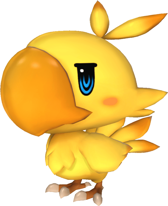 Woff Chocobo - Chocobo World Of Ff (1000x1000)