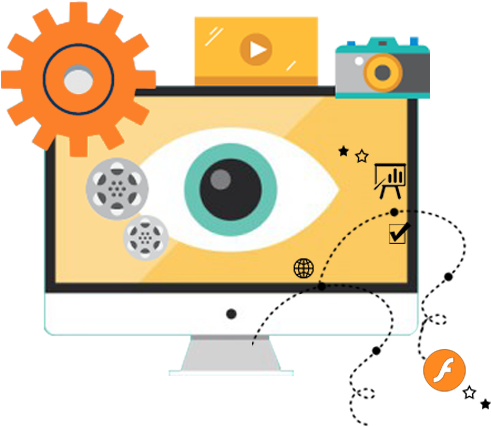 Custom Flash Designing Services - Design (588x448)