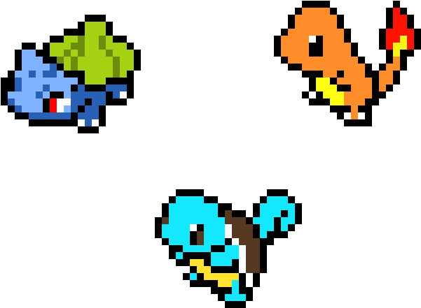 Pokémon Pixel Art - 8 Bit Sprites Pokemon (620x460)