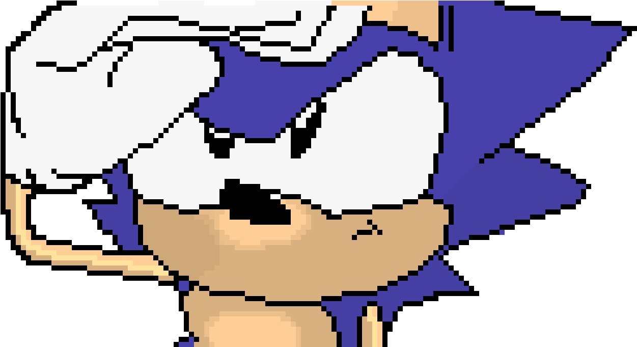 Sonic Cd Pixel Art - Sonic Cd Intro (1270x690)