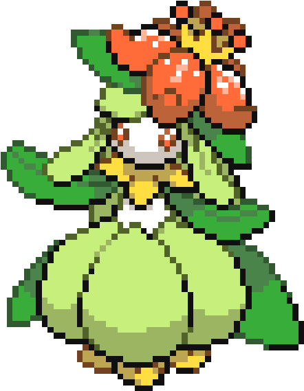 Download - Lilligant Sprite (500x636)
