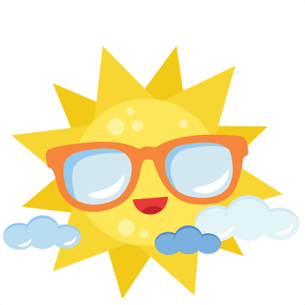 Sun With Sunglasses Free Svg Cut File Free Cut Files - Nepal Flag Black And White (432x432)