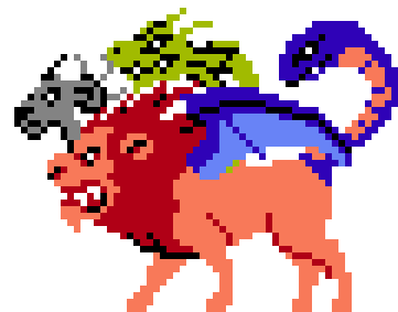 Chimeroar, The Dreaded Beast Of Bellwood Designed By - Design (420x318)