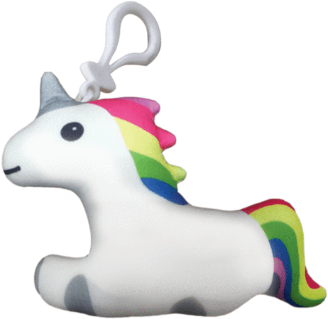 Unicorn Watermelon Smelly Rainbow Bedtime Plush Fleece - Iscream Unicorn Mini Squishem (480x480)