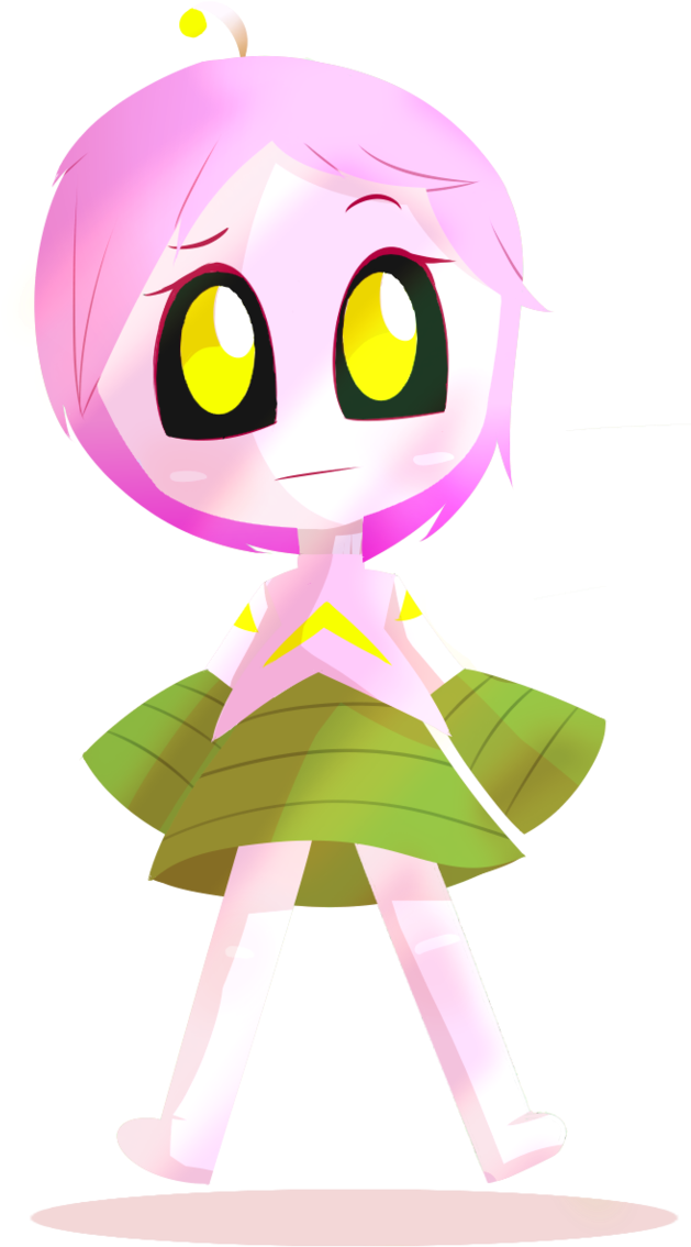 I Really Like Lineless Cybal By Unicorngirl360 - Cartoon (642x1245)