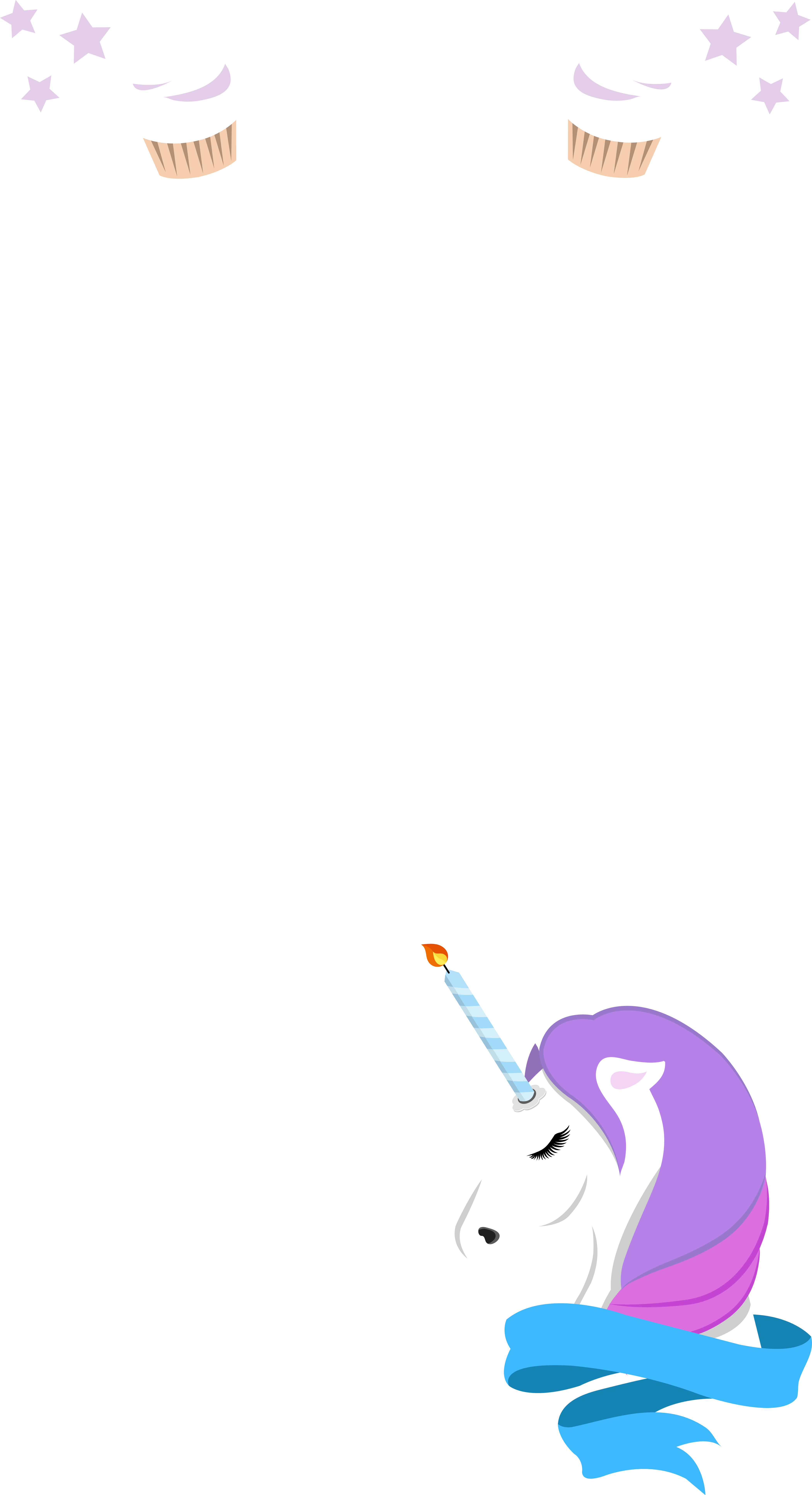 Majestic Unicorn - Illustration (4199x7731)