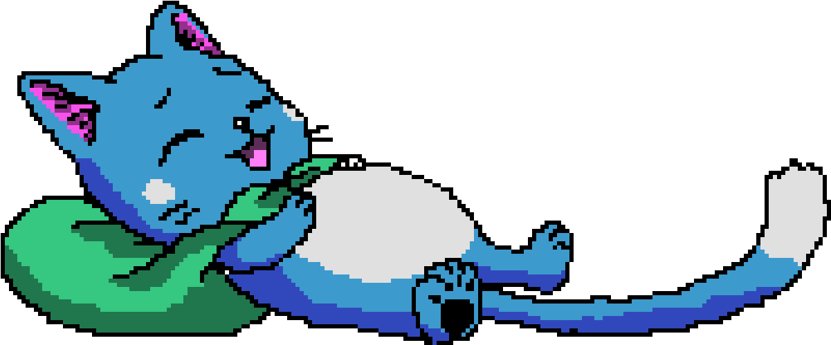 Main Image Happy Pixel Art By Tergee - Natsu Fairy Tail Pixel Art (1200x564)