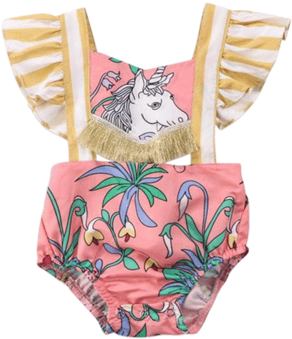 Anika Unicorn Romper - Romper Suit (500x500)