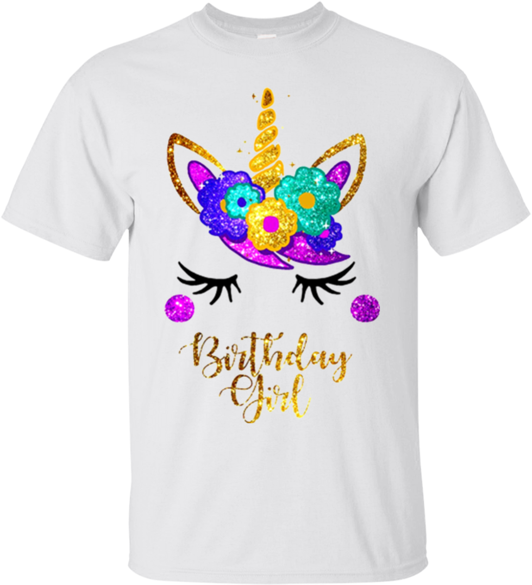 Unicorn Birthday Girl T-shirt Unicorn Gift Birthday - Winnie The Pooh Shirt (1155x1155)