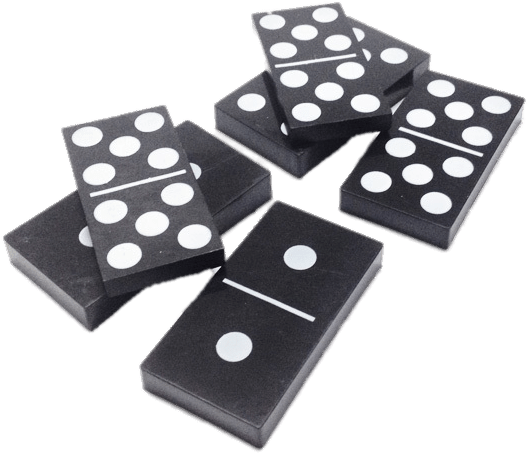 Domino Blocks Transparent Png - Domino Transparent Background (680x500)