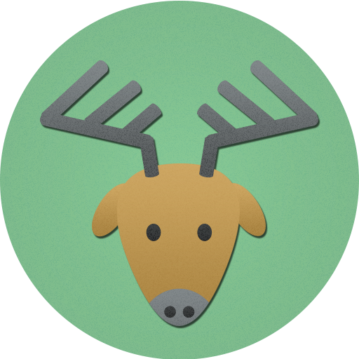 Christmas, Christmas, Deer, Reindeer, Rudolf Icon, - Deer Png Rudolf (512x512)