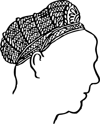 Helmet Cap Black White Line Art 38 - Clip Art (333x412)